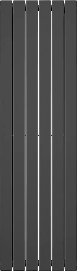 Dekorációs radiátor függőleges dupla 1600x468 antracit bal/jobb