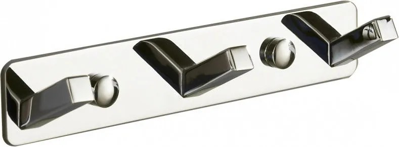 Mexen hármas törölközőakasztó, króm - 709173-00