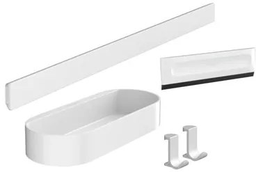 Hansgrohe WallStoris tartozékkészlet matt fehér 27967700