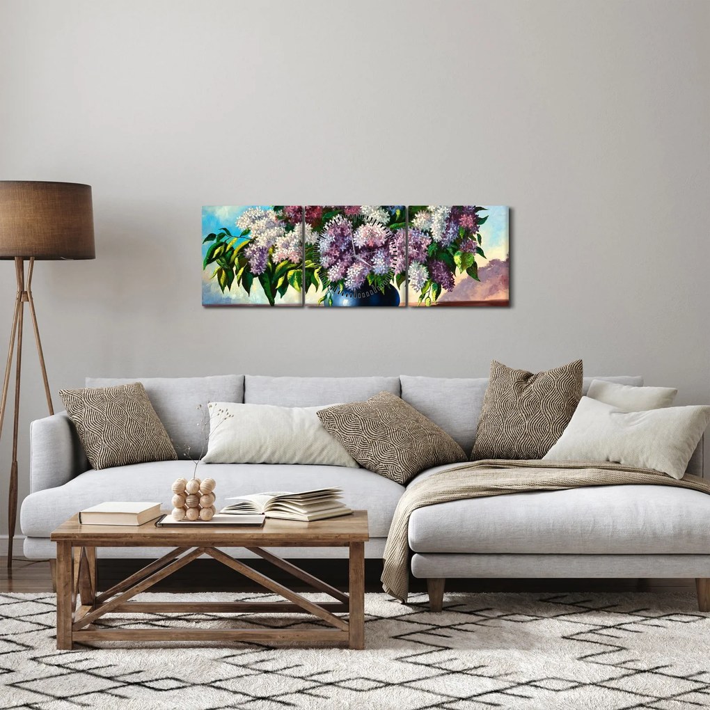 Kép - Orgován csokor (órával) (90x30 cm)