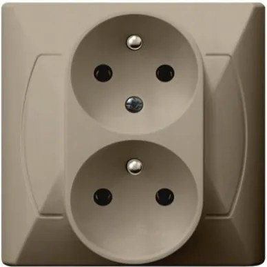 Dupla cseh bézs aljzat cseh Akcent Ospel típusú földeléssel