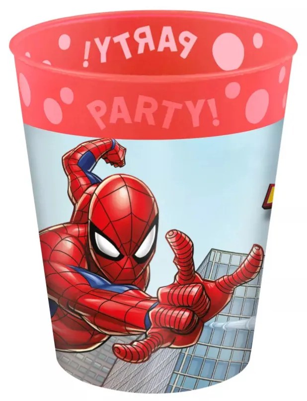 Pókember Crime Fighter micro prémium műanyag pohár 250 ml