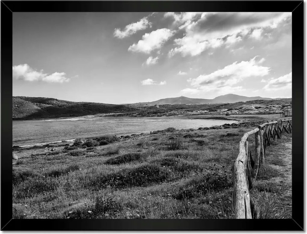 Poszterek keretben 40x30 Szardínia tengerpart