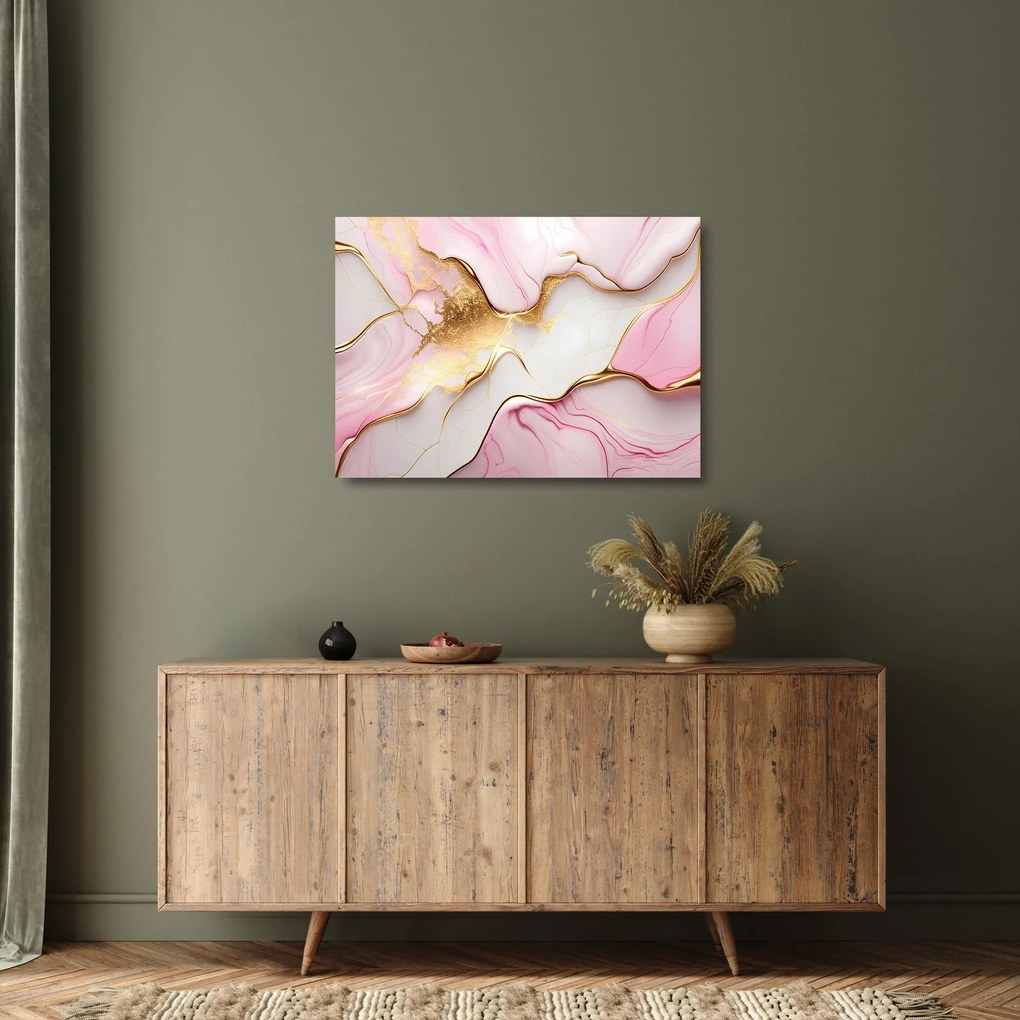 Üveg kép - Márvány design (70x50 cm)