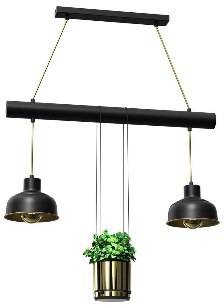 Csillár zsinóron FLORA 2xE27/60W/230V