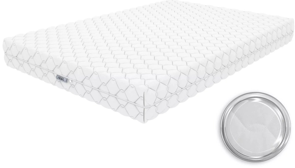 Habszivacs matrac Clasex 80x200 cm (T2) (Basic huzat). Akció -17%. 1120147