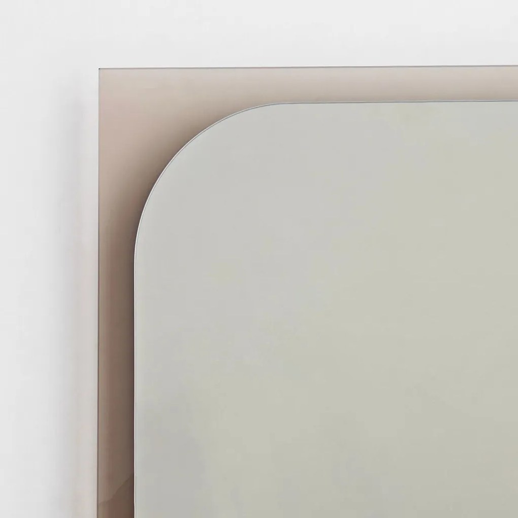 Transparenza tükör, bronz, 65 cm