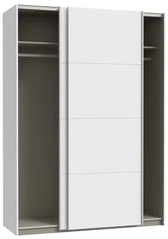 KARO gardróbszekrény 150x210 cm, fehér