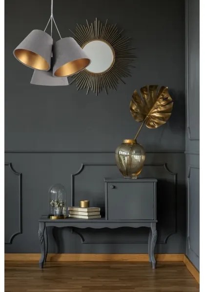 Csillár zsinóron AMBROSIA 3xE27/60W/230V