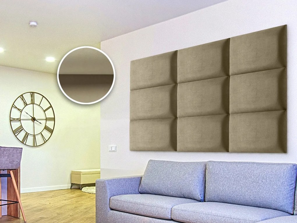 Kárpitozott panel Soundless 40x30 cm (capuccino). 1068513