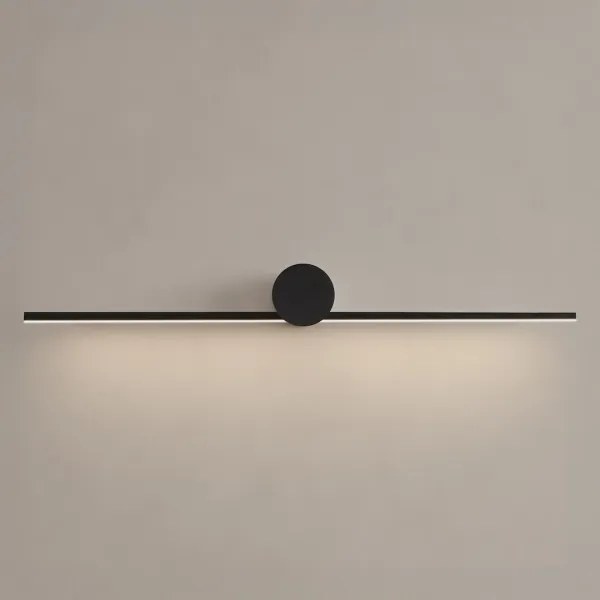 LED fürdőszobai tükörvilágítás ARTIST LED/9W/230V 60 cm IP44 fekete