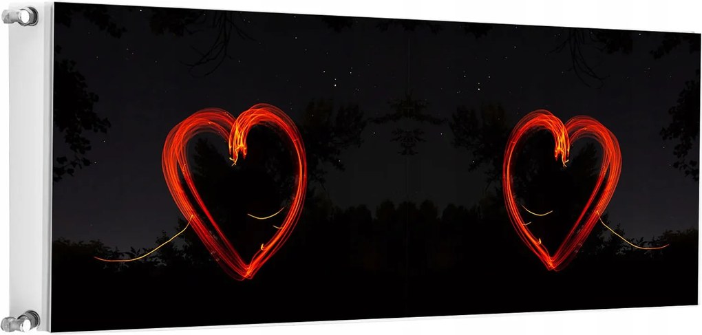 Mágneses Radiátorszőnyeg 140x60 Szív Fotótapéta