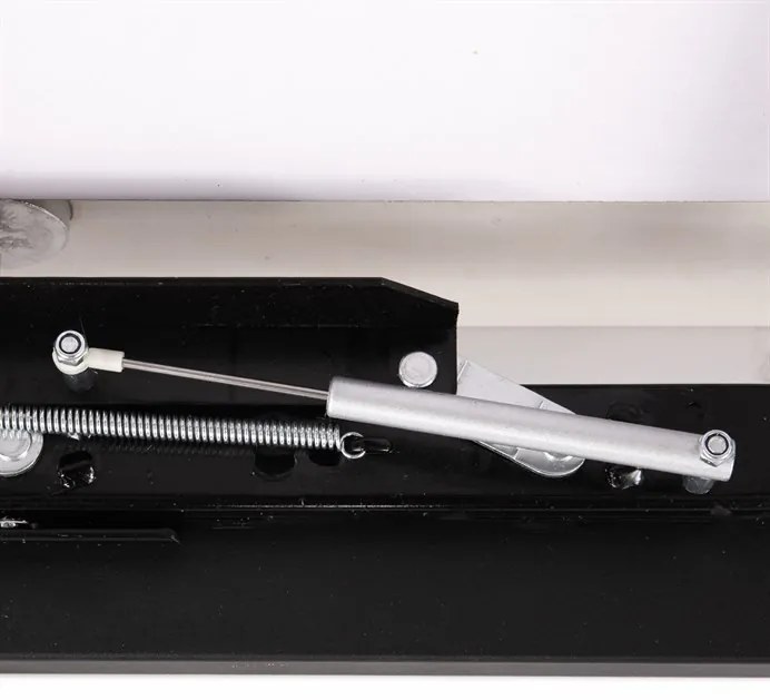 Bővíthető Étkezőasztal 120–180×80 cm, Kerámia Márvány Lappal. HT-405M WT