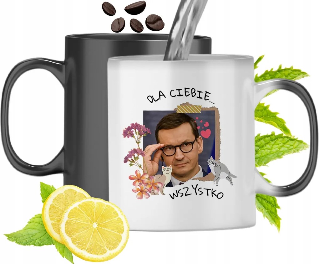 Mágikus Színváltós Bögre fényképes nyomtatással