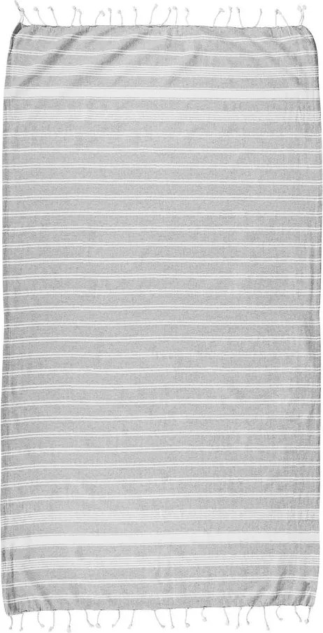 SURFSIDE Hamam törölköző halványszürke, 90x170 cm