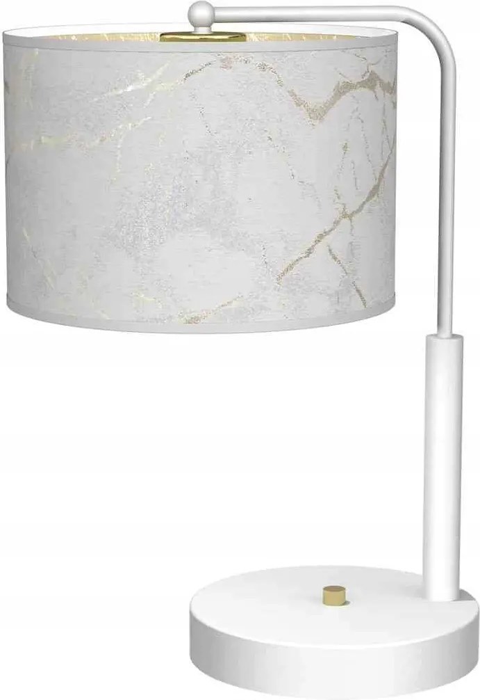 Éjjeli lámpa Senso White/Gold 1xE27