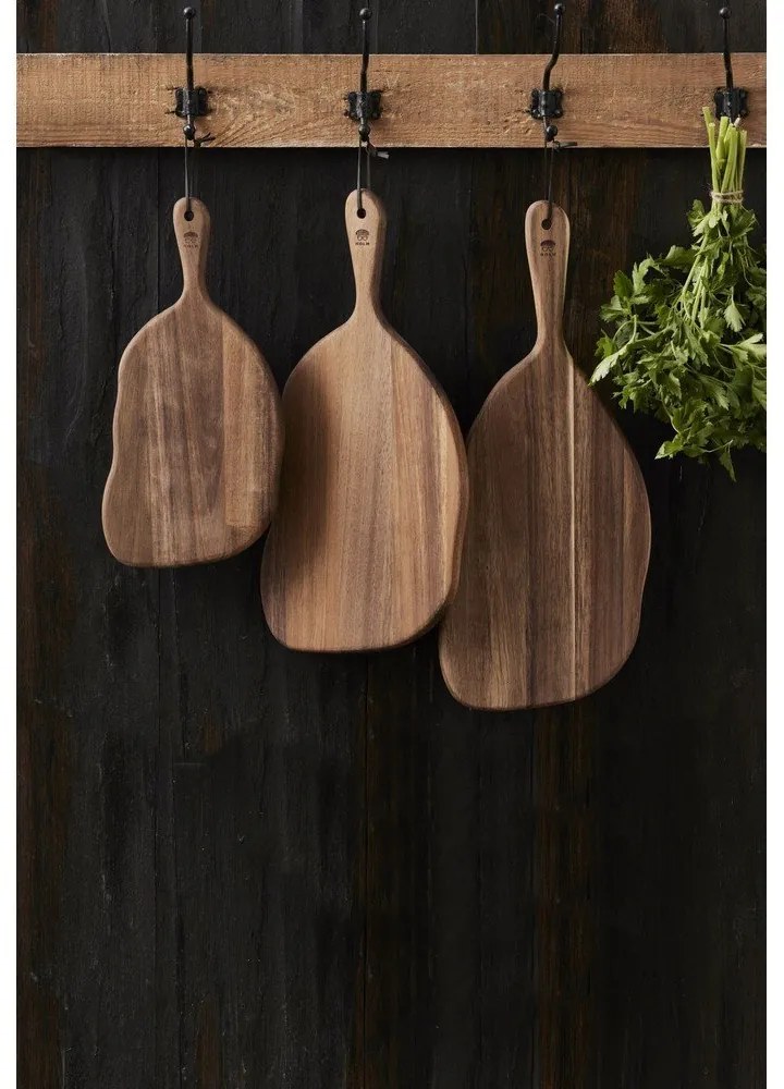 Szervírozó vágódeszka 48 x 20 cm – Holm