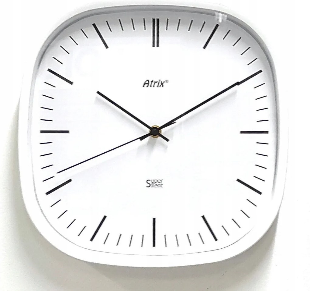 Jól Olvasható Nagyon Csendes Hangtalan Falióra Atrix ATE3665W SC2 30 cm