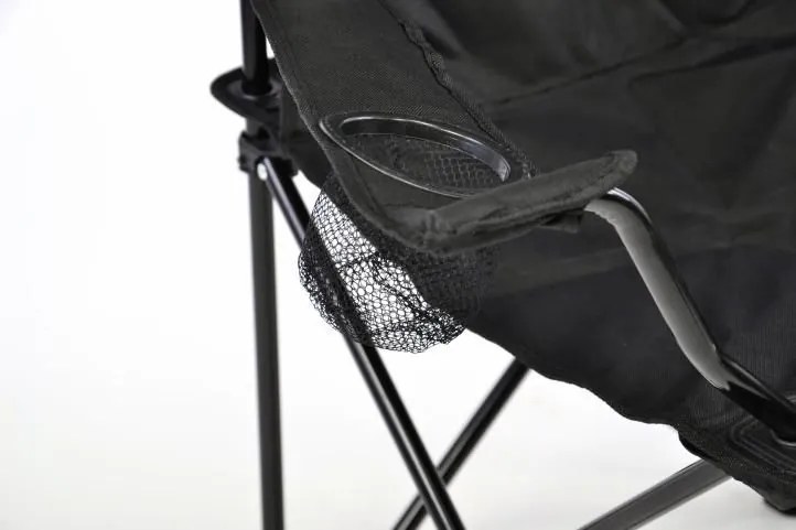 DIVERO® Kempingszék összecsukható 2 db  fekete