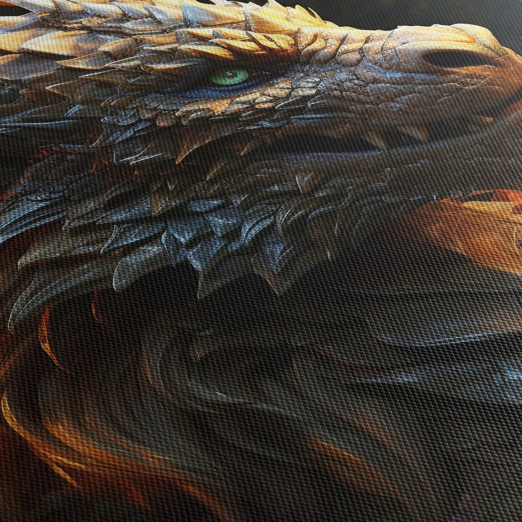 Kép - Sárkány (90x60 cm)