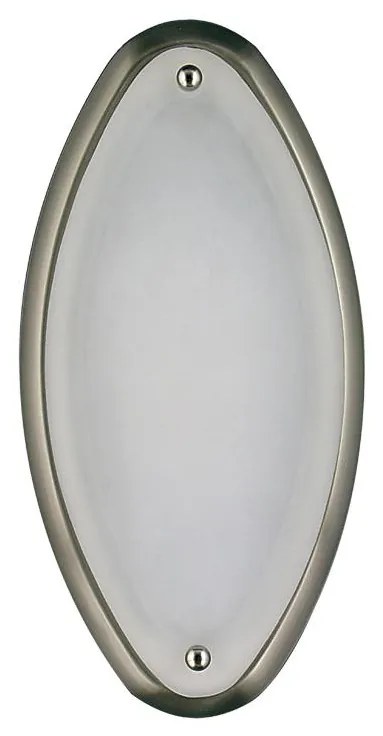 PREZENT 421 - NEPTUN fali/mennyezeti lámpa 1xE14/40W matt króm IP44