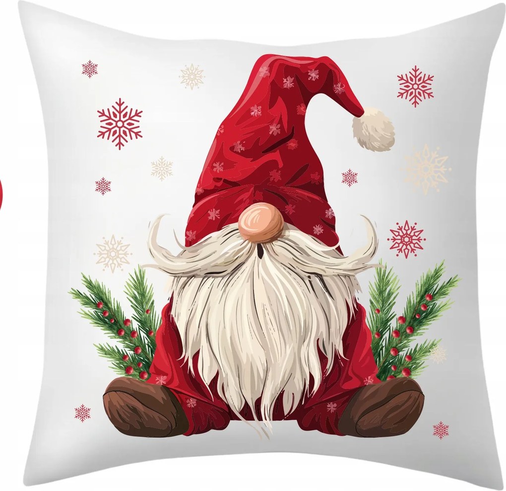 Karácsonyi Dekorációs Párnahuzat 40x40 cm Nappaliba Karácsonyi Dekoráció
