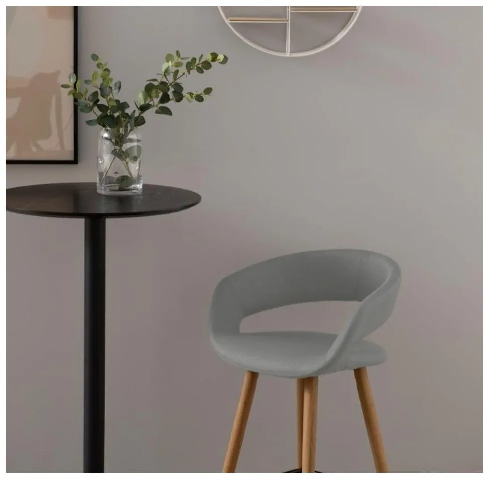 Szürke bárszék szett 2 db-os Gill – Actona