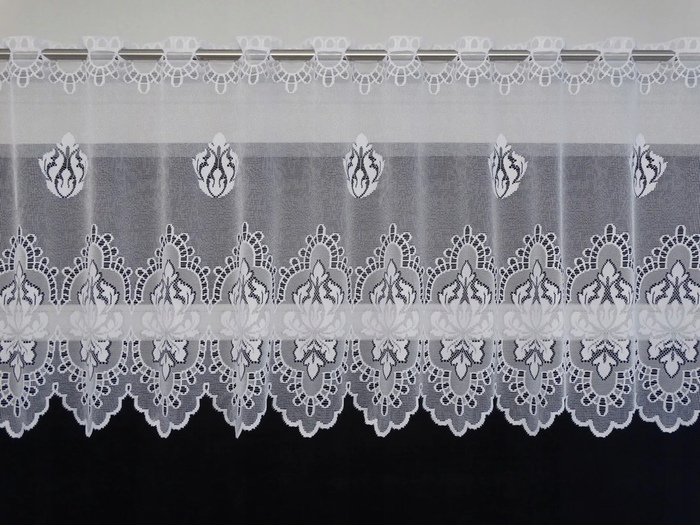 Mg Irigység jacquard 33693 fehér 70cm 150x70cm M
