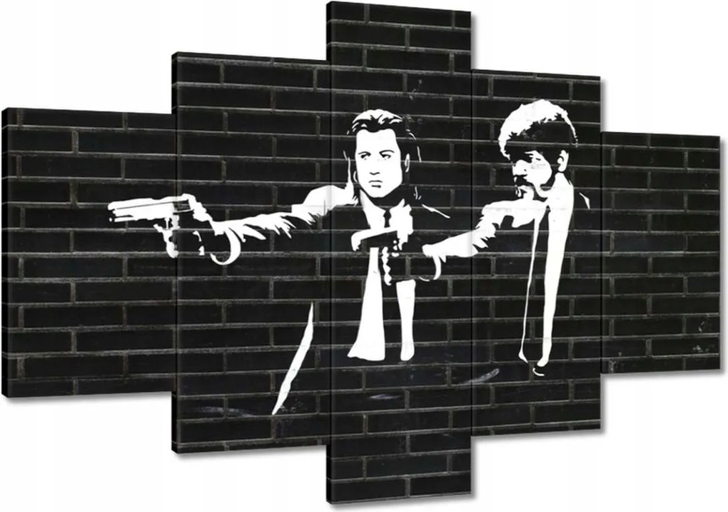 Festmények 120x80 Ponyvaregény Graffiti