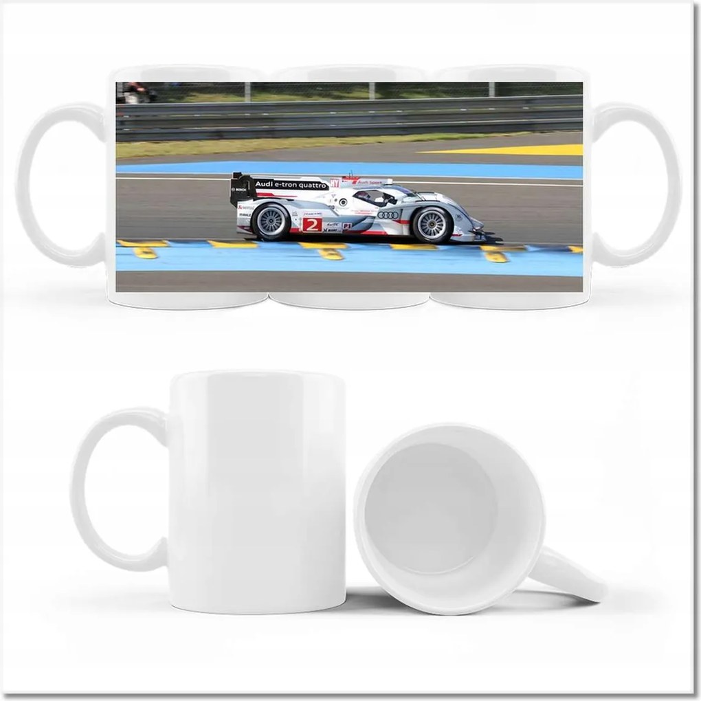 Audi E-Tron Quattro nyomott mintás bögre