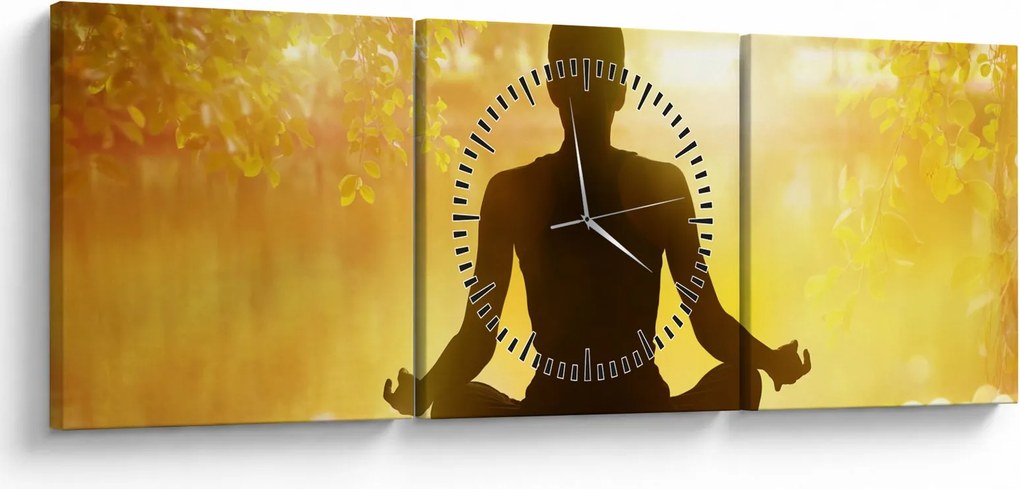 Kép - Meditáció (órával) (90x30 cm)