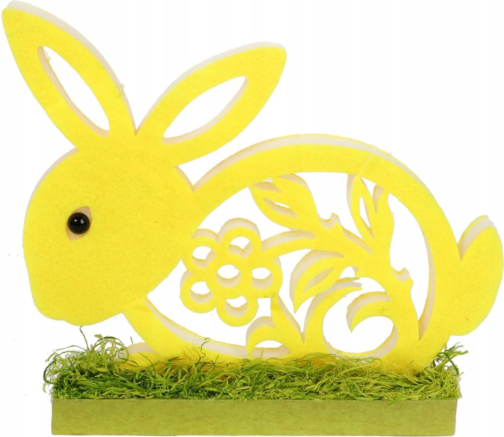 Húsvéti nyuszi habszivacs álló figura 20cm