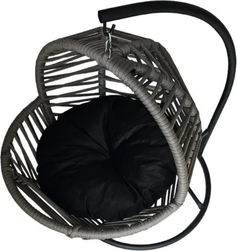 Hintafotel macskáknak, szürke 45x45x70 cm