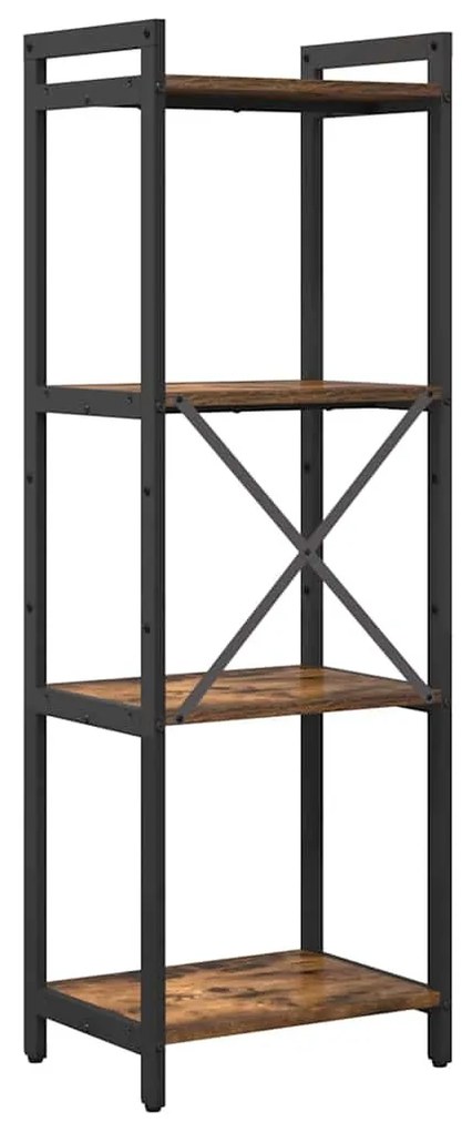 Könyvszekrény Füstölt tölgy 40 x 30 x 118 cm Faanyag