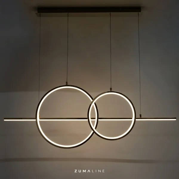 Zuma Line MD7358-2A-3GT - CHOLET LED csillár 34W/230V arany színben