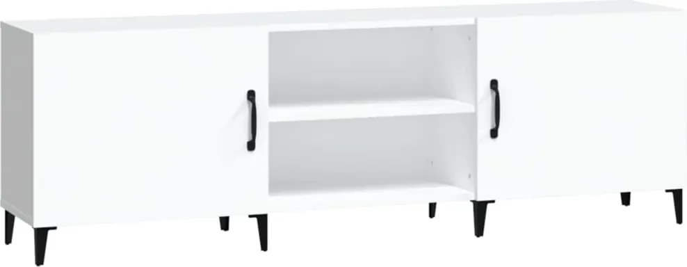 vidaXL fehér szerelt fa TV-szekrény 150 x 30 x 50 cm