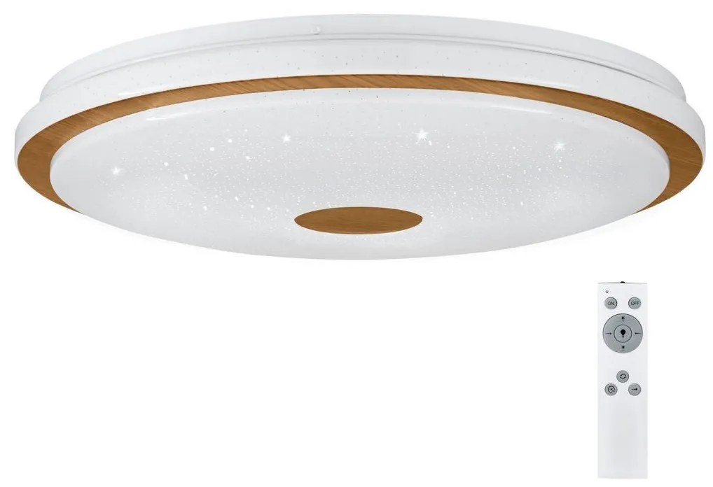 Eglo 900599 - LED Dimmelhető mennyezeti lámpa LANCIANO LED/35W/230V + távirányító