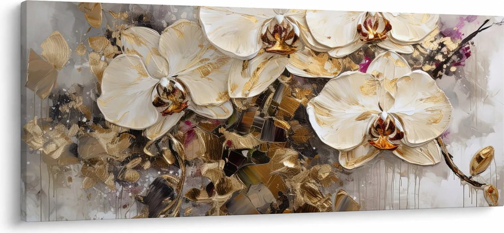 Kép - Orchideák (120x50 cm)