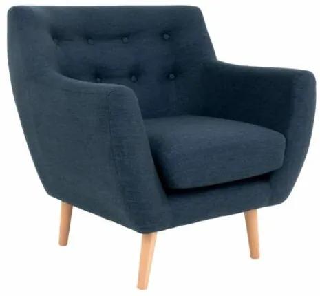 House Nordic - Monte szövet fotel, Kék