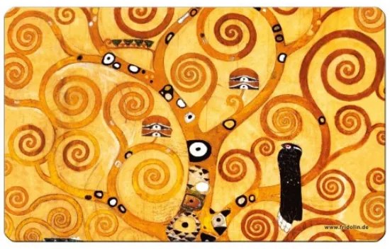 Reggeliző alátét melamine Klimt Életfa