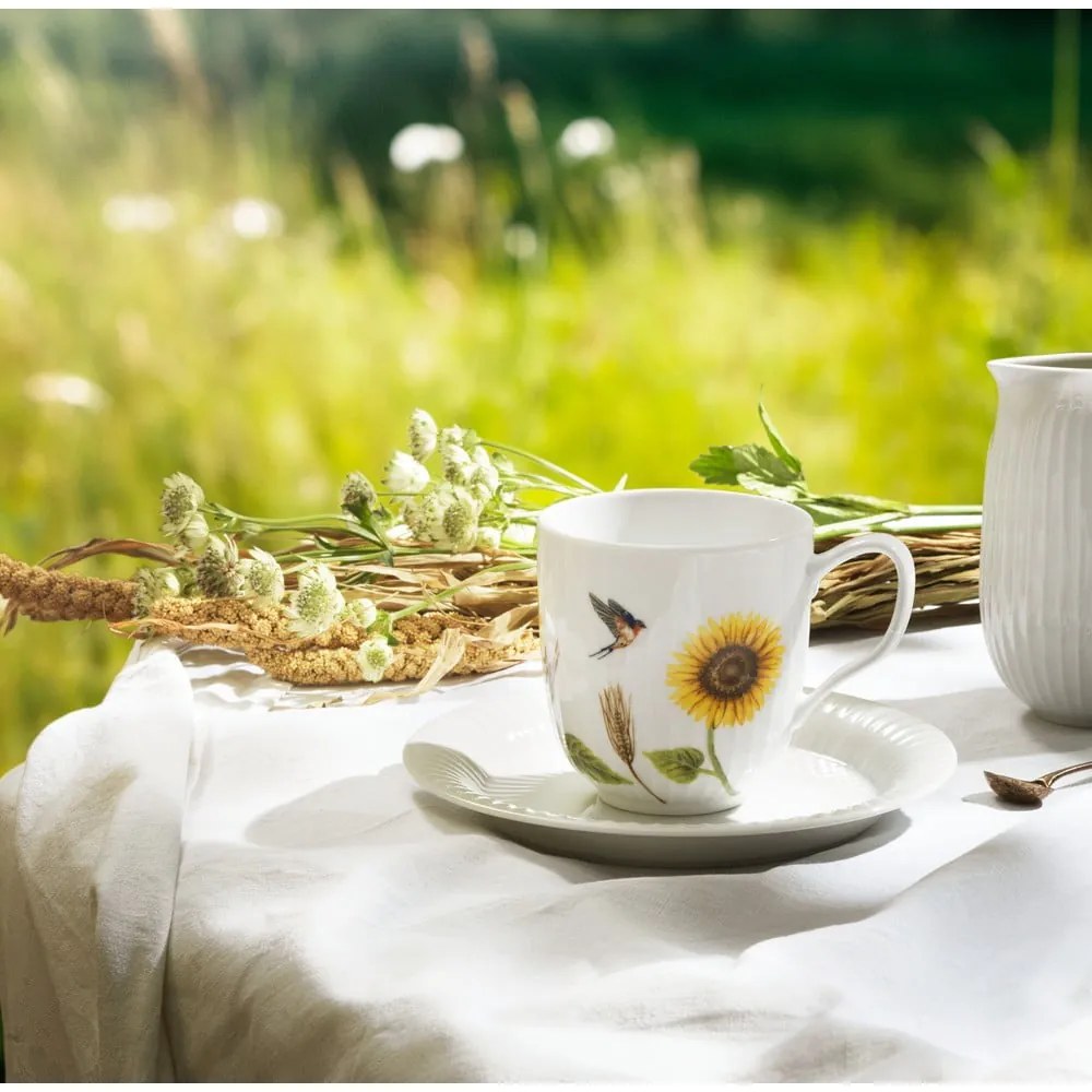 Fehér porcelán bögre 330 ml Hammershøi Summer – Kähler Design