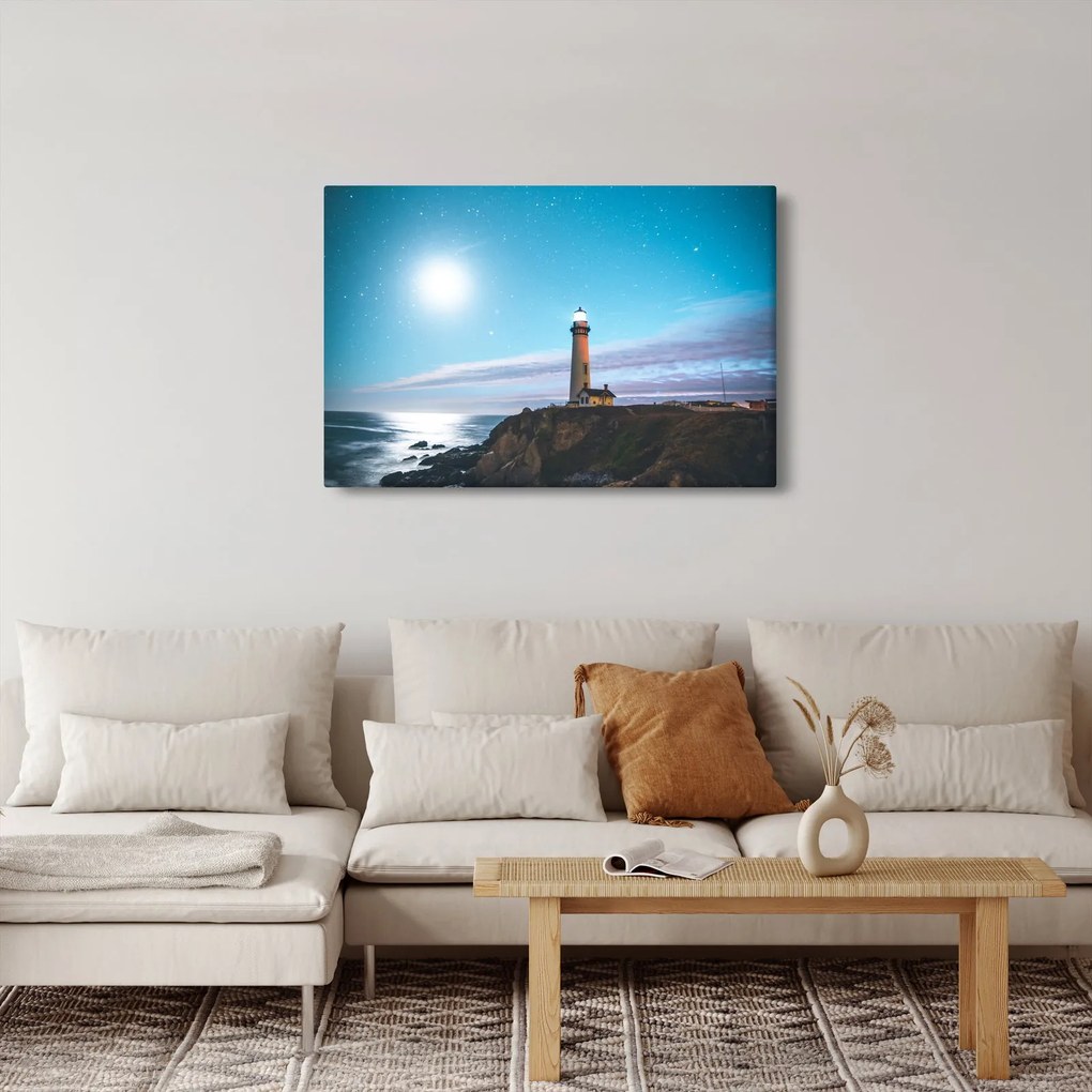 A világítótorony képe (90x60 cm)