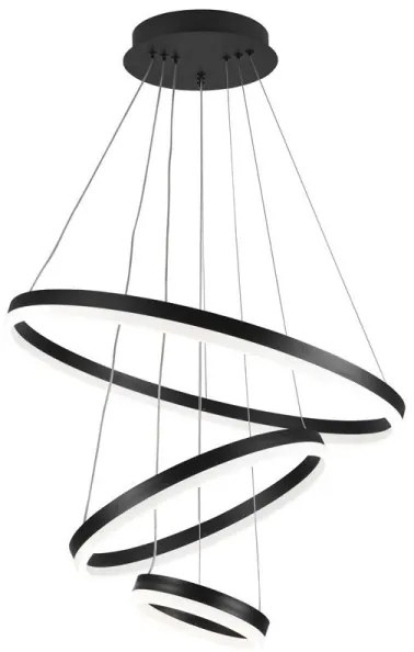 LED állítható fényerejű csillár kábellel LED/85W/230V 3000-6500K + DO