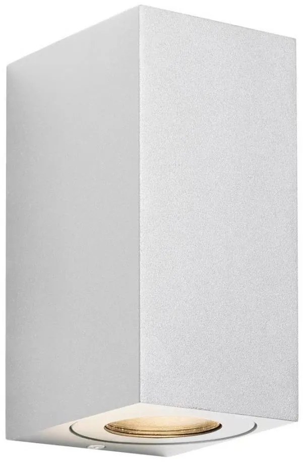 Nordlux - Kültéri fali lámpatest CANTO 2xGU10/28W/230V IP44 fehér