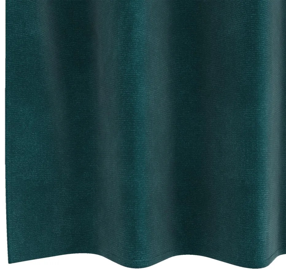 Függönyök függönyökkel 2 pcs Sötétzöld 140 x 175 cm Bársony