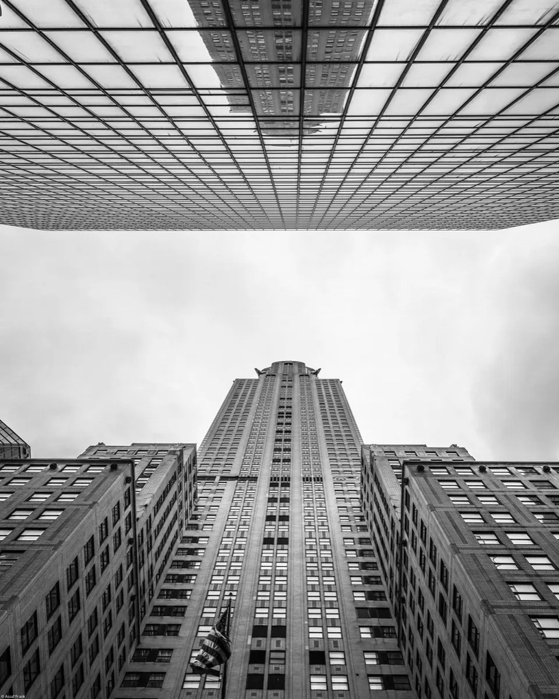 Poszter 40x50cm Chrysler Building New York 11, Assaf Frank