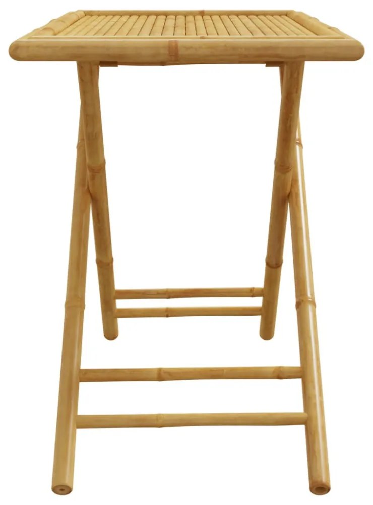 összecsukható bambusz kerti asztal 110x55x75 cm
