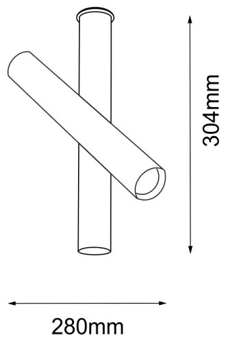 Amplex 8894 - Spotlámpa AKADI 1xGU10-MR11/15W/230V fehér/arany