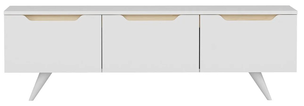 TV asztal/szekrény Praga (fehér). 1067139