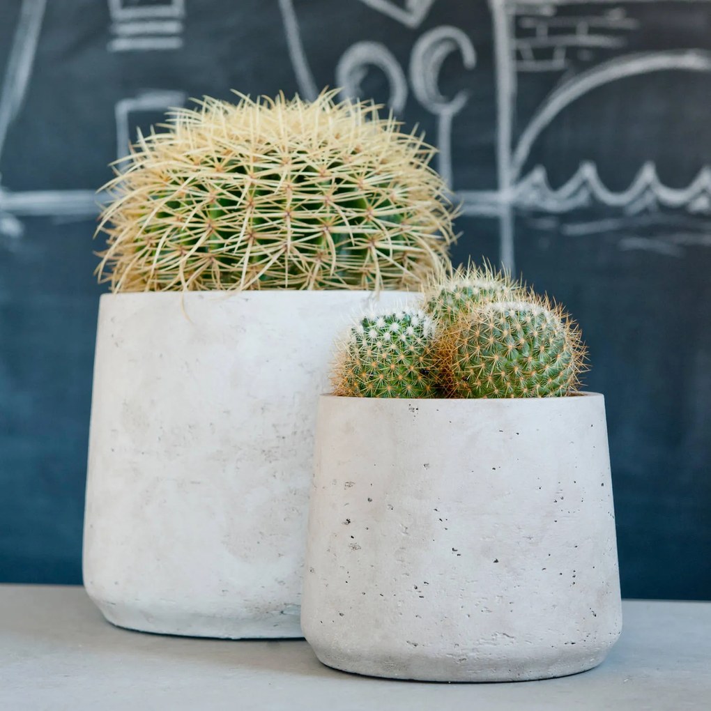 Patt virágcserép, antik szürke, többféle méretben - Pottery Pots méret: XXL - 28,5 cm, ⌀ 34 cm
